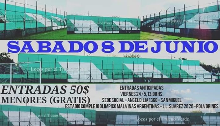 Estadio Malvinas Argentinas (97) - Club San Miguel - (1080 HD) 
